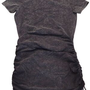 Victoria's Secret Charcoal Ruched Tee